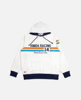 Sudadera con Capucha Kimoa Racing 14 Crema